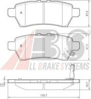 OEM PAD KIT, DISC BRAKE 37536