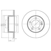 OEM BRAKE DISC (DOUBLE PACK) BG4321