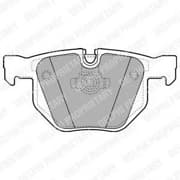 OEM Brake Pad Set, disc brake LP1927