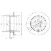 OEM BRAKE DISC (DOUBLE PACK) BG3912