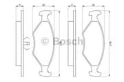 OEM BREMSBELAG 0986460986