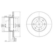 OEM BRAKE DISC (DOUBLE PACK) BG2147