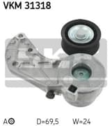 OEM TENSIONER ASSY, PULLEY VKM31318