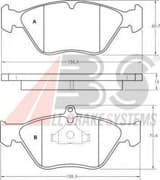 OEM PAD KIT, DISC BRAKE 36805