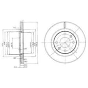 OEM BRAKE DISC (DOUBLE PACK) BG2387