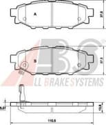 OEM PAD KIT, DISC BRAKE 37499