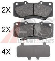 OEM Brake Pads/ABS 37881