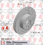 OEM BRAKE ROTOR 150340352