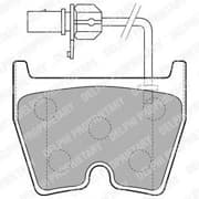 OEM BRAKE PAD AXLE SET LP1856