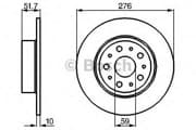 OEM BREMSSCHEIBE 0986478463