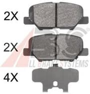 OEM Brake Pads/ABS 37975