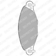 OEM BRAKE PAD AXLE SET LP1655