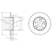 OEM BRAKE DISC (DOUBLE PACK) BG2314