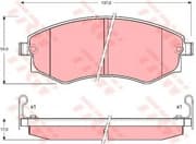 OEM PAD KIT, DISC BRAKE GDB895