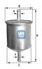 OEM FILTER ASSY, FUEL PUMP 3152900