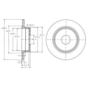 OEM BRAKE DISC (DOUBLE PACK) BG2510