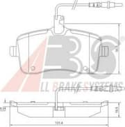 OEM Brake Pads/ABS 37430