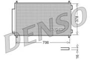 OEM RADIATOR ASSY, A/C DCN40002