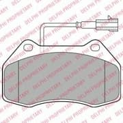 OEM BRAKE PAD AXLE SET LP2136