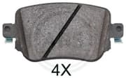 OEM Brake Pads/ABS 35001