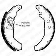 OEM BRAKE SHOE AXLE SET LS1435