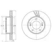 OEM BRAKE DISC (DOUBLE PACK) BG4207