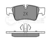 OEM Brake Pad Set, disc brake 0252392318PD