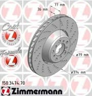 OEM BRAKE ROTOR 150347470