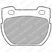 OEM BRAKE PAD AXLE SET LP777