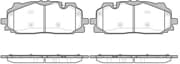 OEM PAD KIT, DISC BRAKE 166700