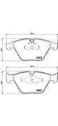 OEM brakepad P06046