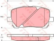 OEM PAD KIT, DISC BRAKE GDB3315