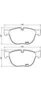 OEM PAD KIT, DISC BRAKE P06049