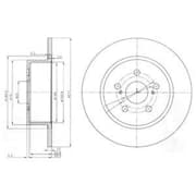 OEM BRAKE DISC (DOUBLE PACK) BG3922