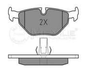 OEM DISC BRAKE PAD SET 0252169117