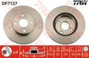 OEM BRAKE ROTOR DF7127