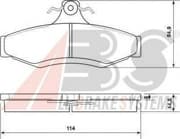 OEM Brake Pads/ABS 37054