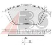 OEM Brake Pads/ABS 37751