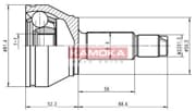 OEM JOINT ASSY, DRIVE SHAFT 6708