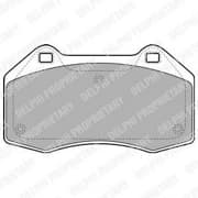 OEM BRAKE PAD AXLE SET LP1940