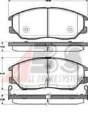 OEM Brake Pads/ABS 37505