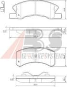 OEM Brake Pads/ABS 37490