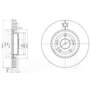 OEM BRAKE DISC (DOUBLE PACK) BG3685