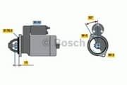 OEM STARTER MOTOR 0986014940