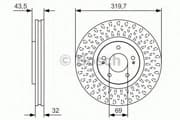 OEM BRAKE ROTOR 0986479T01