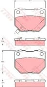 OEM BRAKE PAD GDB3308