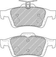 OEM PAD KIT, DISC BRAKE FDB1931