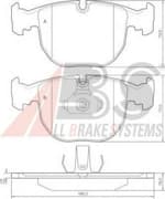 OEM PAD KIT, DISC BRAKE 36961