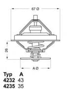 OEM THERMOSTAT ASSY 423580D