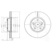 OEM BRAKE DISC (DOUBLE PACK) BG4277